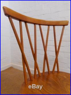 £100 OFF STUNNING 50s 60s ERCOL Candlestick Set of Dining Chairs Retro Vintage
