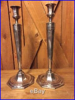 14 Sterling Silver Candlesticks 14 EARLY Reed & Barton Antiqne Vintage