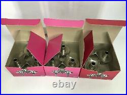 3 X BMF Combi Leuchter Orion Candlestick NEVER USED in Box Made In West Germany