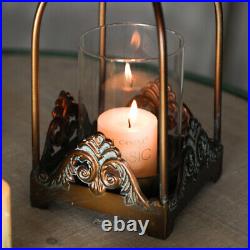 3x Vintage Candle Holder Vintage Candlestick Table Candlestick
