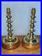 A-Pair-Of-Vintage-Polished-Brass-Metal-Candlestick-Table-Lamps-01-xf