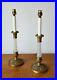 A-Pair-of-Vintage-Glass-Brass-Candlestick-Column-Hall-Bed-Side-Table-Lamps-01-xgsr