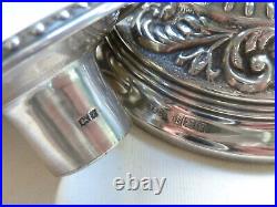 A Pair of Vintage Sterling Silver Candlesticks, Birmingham 1973, Broadway & Co