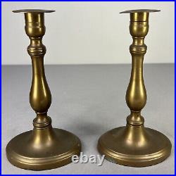 Amazing Pair Of French Vintage Candle Holders (lot 5177)