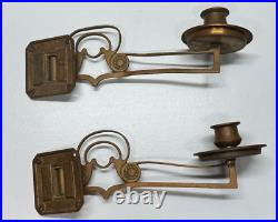 Antique Brass Double Piano Candlestick / Wall Sconces Wall Candles Antique