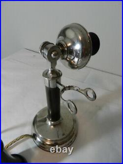 Antique Candlestick Telephone- Antique Kellogg Co. Phone- Vintage Telephone