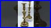 Antique-Pair-Of-Early-20th-Century-Northern-Europe-Brass-Candlesticks-01-io