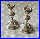Antique-Solid-Silver-Pair-Candlestick-Hallmarked-14cm-Table-Ware-Candles-Home-01-xbb
