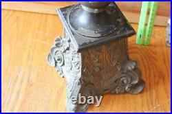 Antique Spelter & Bronze Candelabra 5 candle stick holder 19.5 Vintage Gothic