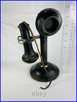Antique Stromberg Carlson Candlestick Phone Rochester NY 1901 Vintage Decor