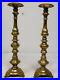 Antique-Vintage-Gilt-Brass-Bronze-Large-Candlesticks-Decorative-Altar-Sticks-01-utno