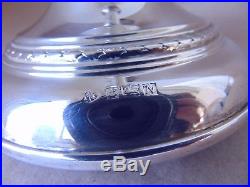 Beautiful Pair 12 Vintage Sterling Silver Ornate Candelabra / Candlesticks 1962