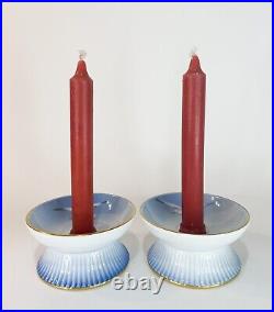 Bing & Grondahl B&G Seagull Pair Candlestick Holders Vintage