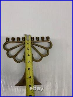 Brass copper Antique vintage candle holder