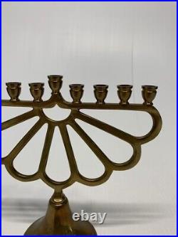 Brass copper Antique vintage candle holder