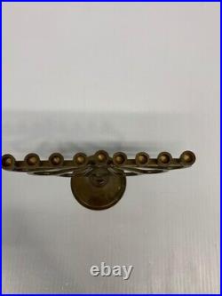 Brass copper Antique vintage candle holder