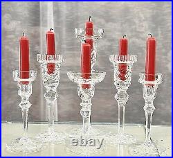 Candle Holders Set Mixed Styles / Sizes Wedding Holiday Candlesticks Set of 6