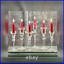 Candle Holders Set Mixed Styles / Sizes Wedding Holiday Candlesticks Set of 6