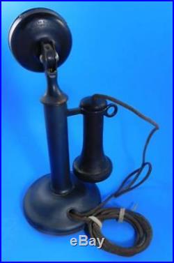 Candle Stick Phone With Ringer Western Electric Antique Vintage