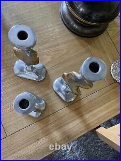 David Marshall Beautiful Vintage RARE set of 3 Candle Sticks Holders