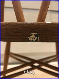 Ercol 376 Candlestick Chair 1960s Blue Label very good condition