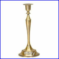 European Style Alloy Candlestick Bronze Metal Candle Holders Wedding Decoration
