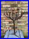 French-1950-s-Vintage-Wrought-Iron-Candlestick-Tree-Candelabra-01-mn