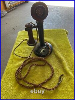 Genuine Vintage Original Candlestick Telephone