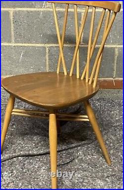 Good Retro Ercol Candlestick Dining Chair, Clean Condition Choice Of 6