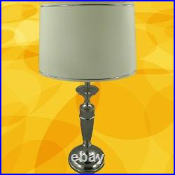 Lamp Nickel Plated Umbrella 144.01O30S H. 57cm Table Lamp Present IN Vintage