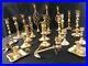Large-Lot-of-23-Vintage-Brass-Candle-Holders-Candlesticks-Polished-Wedding-Craft-01-olpz