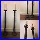Large-floor-standing-candle-sticks-antique-vintage-heavy-church-clearance-01-xfta