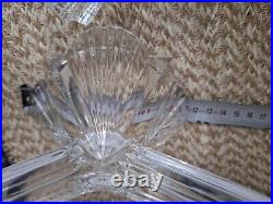 Liberty Pair of Vintage Glass Candle Holder / Candle Stick Free Post