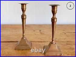 NEW STYLES ADDED! Assorted Pairs of Vintage Brass and Taper Candlestick Holders
