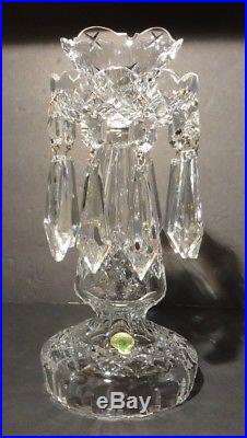 NEW VINTAGE Waterford Crystal C1 (1980-) Candelabra Candlestick Holder 10 NIB