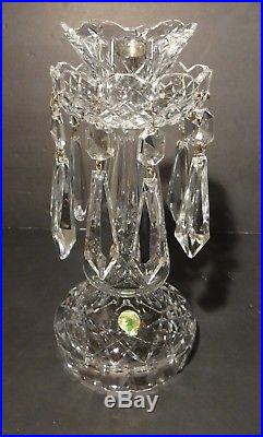 NEW VINTAGE Waterford Crystal C1 (1980-) Candelabra Candlestick Holder 10 NIB