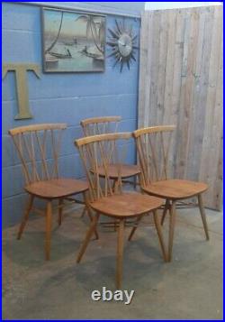 One Ercol Candlestick Dining Chair Vintage Retro MID Century