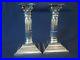 PAIR-CANDLESTICKS-Vintage-TIFFANY-Co-STERLING-925-silver-CORINTHIAN-order-EXC-01-wzz