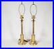 PAIR-Gorgeous-Mid-Century-Modern-Brass-Candlestick-Table-Lamp-MCM-Vintage-Light-01-bdhn