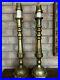 Pair-Vintage-19-Large-Solid-Brass-Religious-Alter-Candlesticks-With-Toppers-01-aeyr