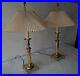 Pair-Vintage-Brass-Candlestick-Table-Lamps-Mid-Century-01-ljx