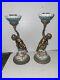 Pair-Vintage-Bronze-And-Porcelain-Cherub-Candlesticks-10-1-2-Hight-Box-A2-01-lcrc