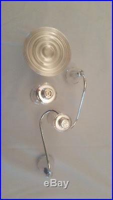 Pair Vintage Duchin Sterling Silver 3-light 11½ Candelabra/Candlesticks