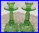 Pair-of-Vintage-Green-Vaseline-Uranium-Glass-7-tall-Candlestick-Holder-01-pyg