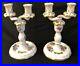 Pair-of-Vintage-Herend-Hungary-Queen-Victoria-Pattern-Candlesticks-Candelabra-01-qvn