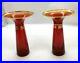 Pair-of-Vintage-Vecchia-Murano-Orange-Red-Glass-Candle-Sticks-with-Gold-Trim-MCM-01-cc