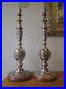 Pair-of-vintage-silver-plated-embossed-church-candlestick-table-lamps-01-pb