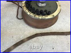 Rare Vintage Early Loeffler 17 Button Intercom Telephone Candlestick Phone