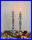 Rare-Vintage-Tall-Pair-Silver-Ribbed-Candleholders-Heavy-Aluminium-Candlesticks-01-grvf
