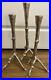 Set-Of-3-Cast-Aluminum-Taper-Candle-Stick-Holders-Tree-Branch-Twig-17-And-14-5-01-hr